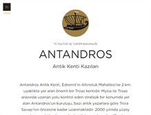 Tablet Screenshot of antandros.org